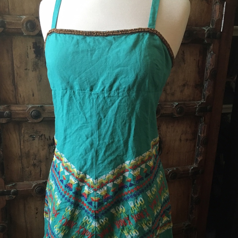 Free People Vintage Embroidered Dress